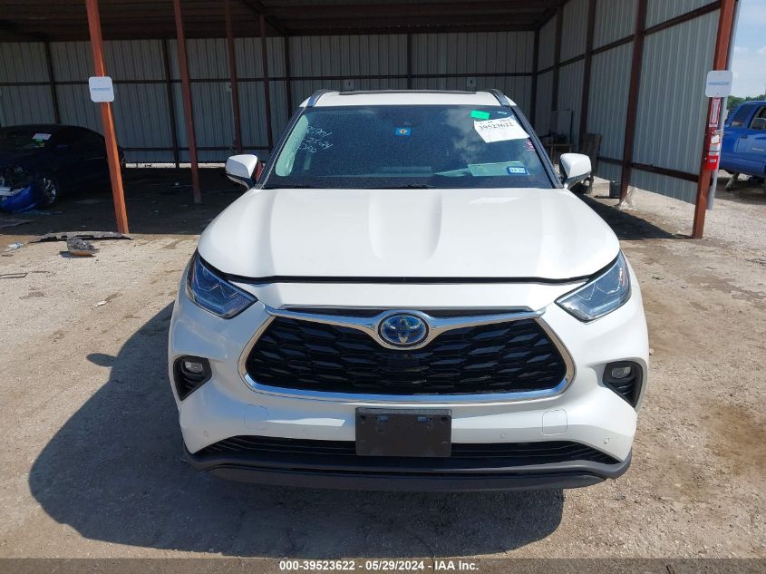 2020 Toyota Highlander Hybrid Limited VIN: 5TDDBRCH4LS002207 Lot: 39523622