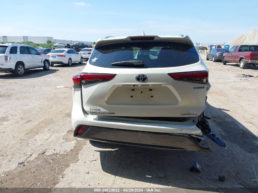 2020 Toyota Highlander Hybrid Limited VIN: 5TDDBRCH4LS002207 Lot: 39523622