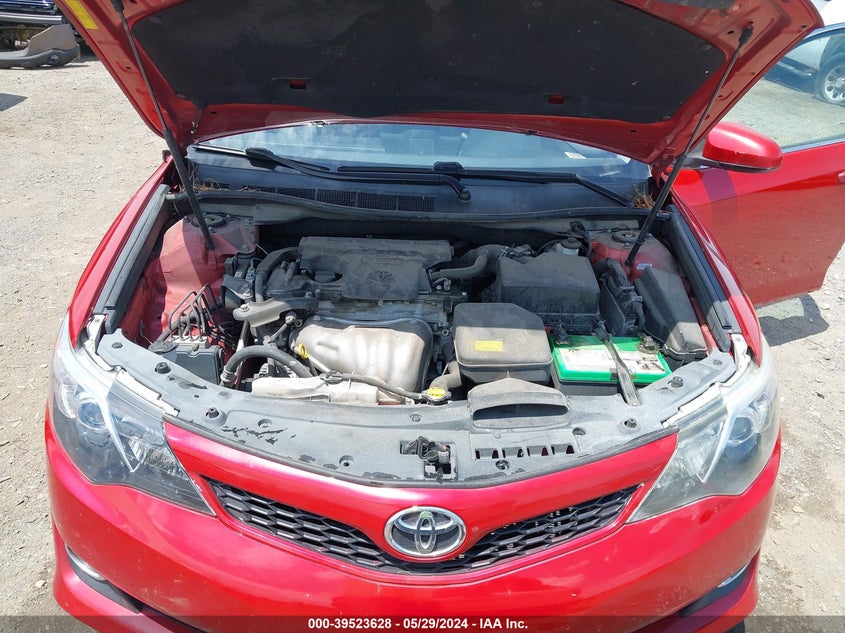 2012 Toyota Camry Se VIN: 4T1BF1FK4CU563728 Lot: 39523628