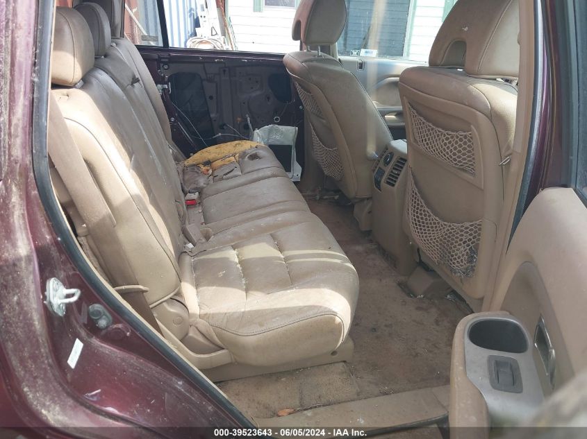 2008 Honda Pilot Ex-L VIN: 5FNYF28648B007018 Lot: 39523643