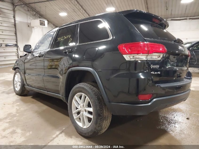 2018 Jeep Grand Cherokee Laredo E 4X4 VIN: 1C4RJFAG8JC287946 Lot: 39523644