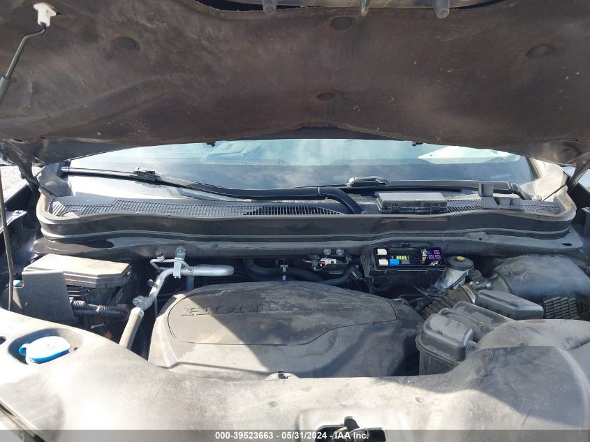 2021 Honda Pilot 2Wd Ex-L VIN: 5FNYF5H59MB018843 Lot: 39523663