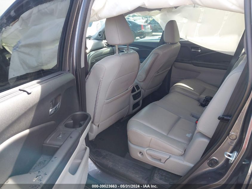 2021 Honda Pilot 2Wd Ex-L VIN: 5FNYF5H59MB018843 Lot: 39523663