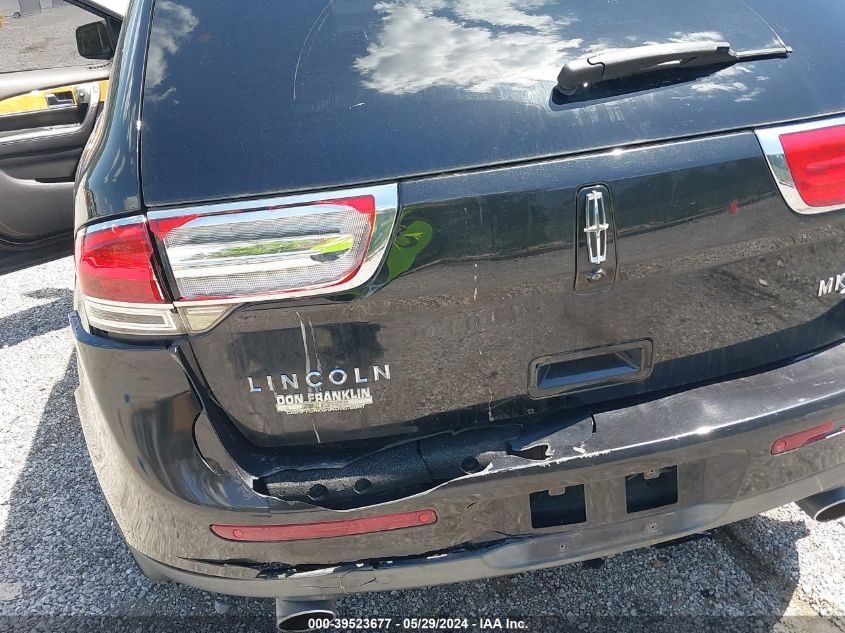 2011 Lincoln Mkx VIN: 2LMDJ6JK1BBJ11028 Lot: 39523677