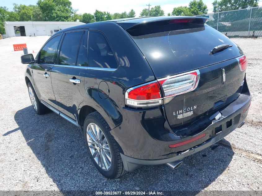 2011 Lincoln Mkx VIN: 2LMDJ6JK1BBJ11028 Lot: 39523677