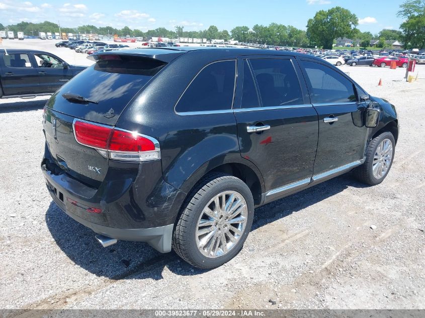 2011 Lincoln Mkx VIN: 2LMDJ6JK1BBJ11028 Lot: 39523677