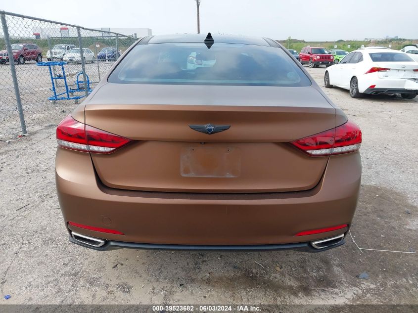 2016 Hyundai Genesis 3.8 VIN: KMHGN4JE8GU135579 Lot: 39523682