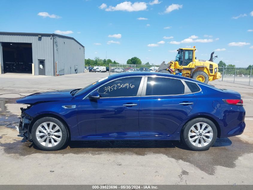 2018 Kia Optima Lx VIN: 5XXGT4L30JG257727 Lot: 39523696