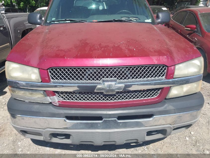 2004 Chevrolet Avalanche 1500 VIN: 3GNEK12TX4G187463 Lot: 39523714