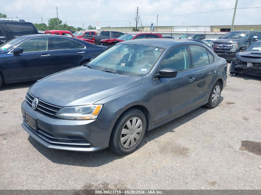 2016 Volkswagen Jetta 1.4T S VIN: 3VW267AJ8GM306844 Lot: 39523715