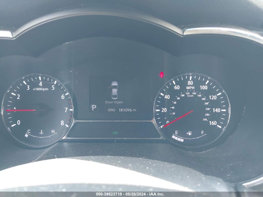 2011 Kia Optima Sx VIN: KNAGR4A69B5127640 Lot: 39523719