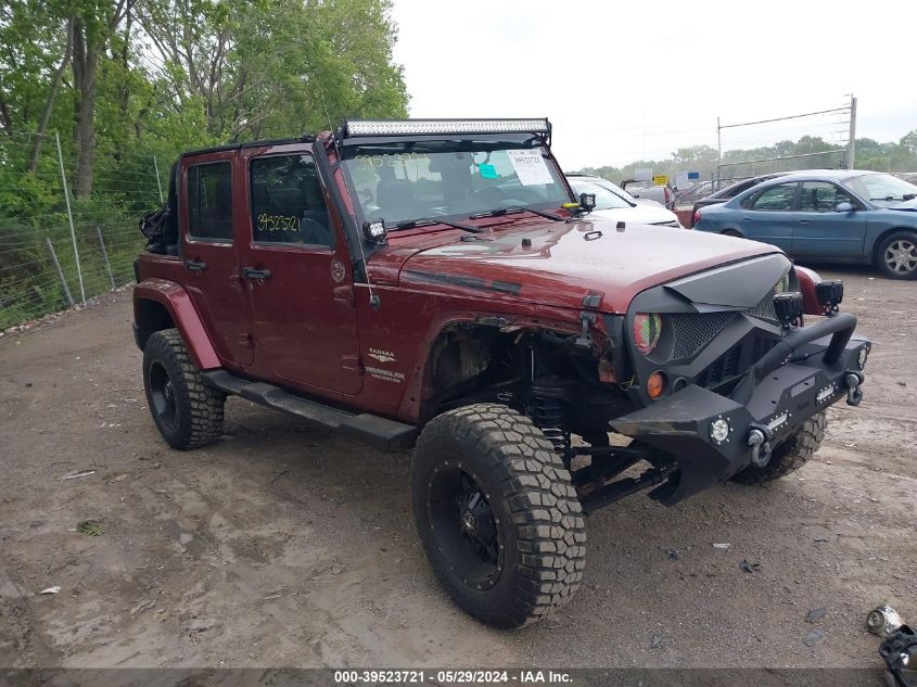 2008 Jeep Wrangler Unlimited Sahara VIN: 1J4GA59178L638030 Lot: 39523721