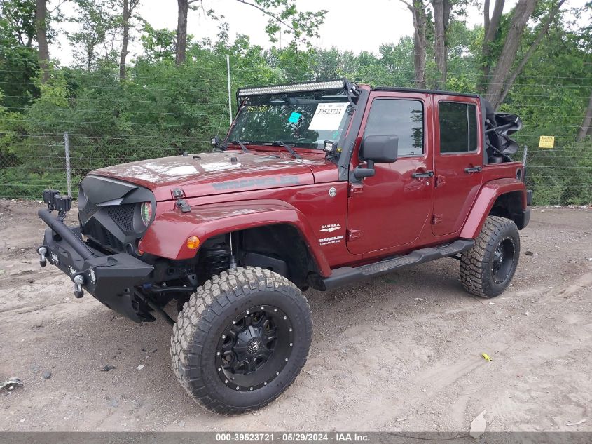 2008 Jeep Wrangler Unlimited Sahara VIN: 1J4GA59178L638030 Lot: 39523721