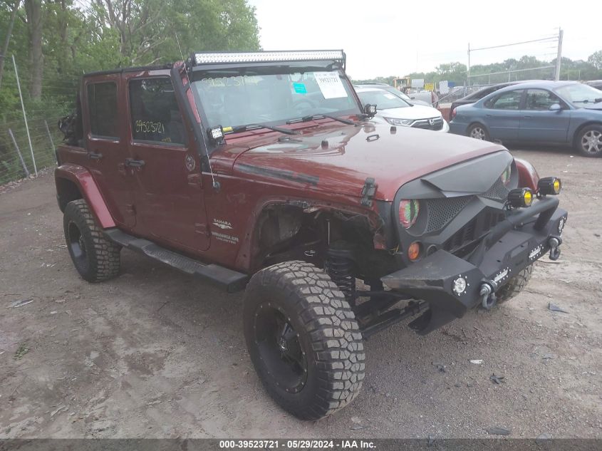 2008 Jeep Wrangler Unlimited Sahara VIN: 1J4GA59178L638030 Lot: 39523721