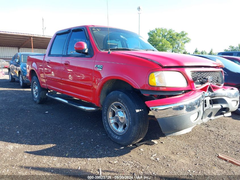 2001 Ford F-150 King Ranch Edition/Lariat/Xlt VIN: 1FTRW08L91KD67411 Lot: 39523726