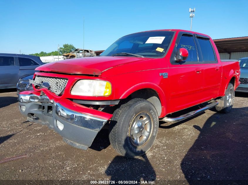 2001 Ford F-150 King Ranch Edition/Lariat/Xlt VIN: 1FTRW08L91KD67411 Lot: 39523726