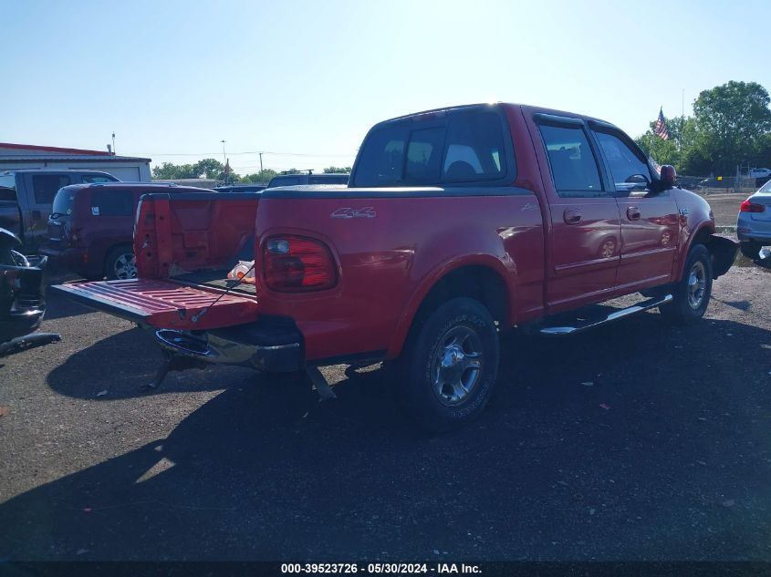 2001 Ford F-150 King Ranch Edition/Lariat/Xlt VIN: 1FTRW08L91KD67411 Lot: 39523726