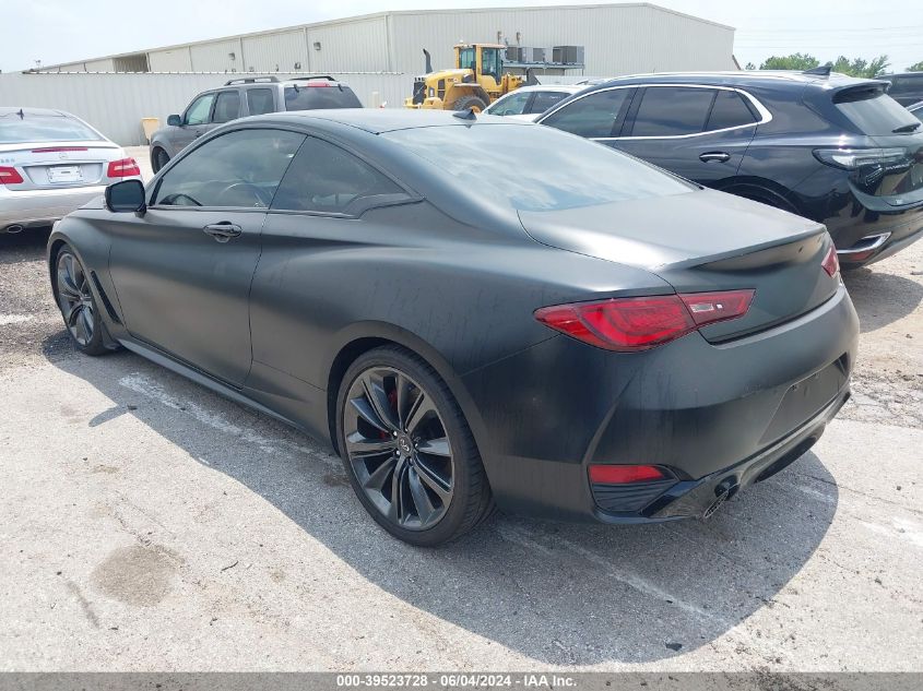 JN1FV7EK7KM360315 2019 Infiniti Q60 3.0T Red Sport 400