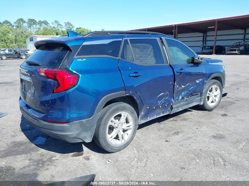 2021 GMC Terrain Fwd Sle VIN: 3GKALMEV9ML341790 Lot: 39523737