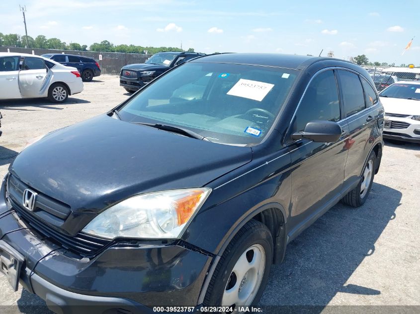 2008 Honda Cr-V Lx VIN: 3CZRE38358G707587 Lot: 39523757