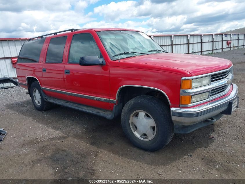 1996 Chevrolet Suburban K1500 VIN: 3GNFK16R7TG155104 Lot: 39523762