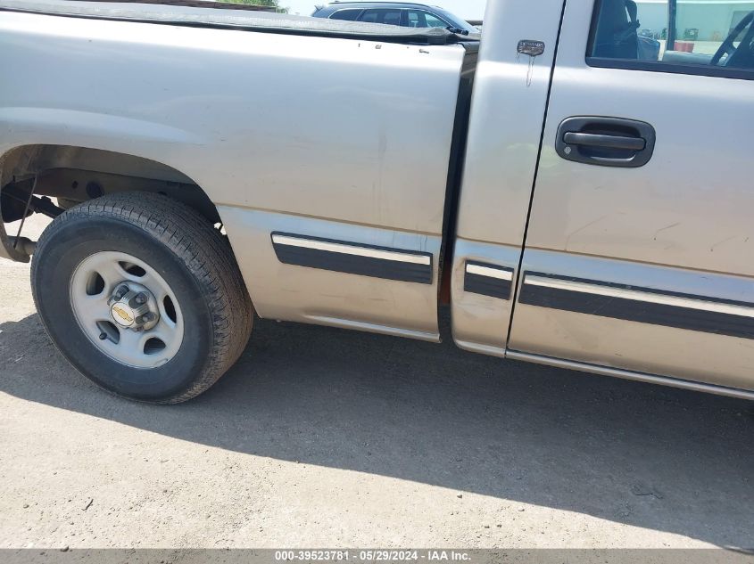 2001 Chevrolet Silverado 1500 VIN: 1GCEC14W61Z200198 Lot: 39523781