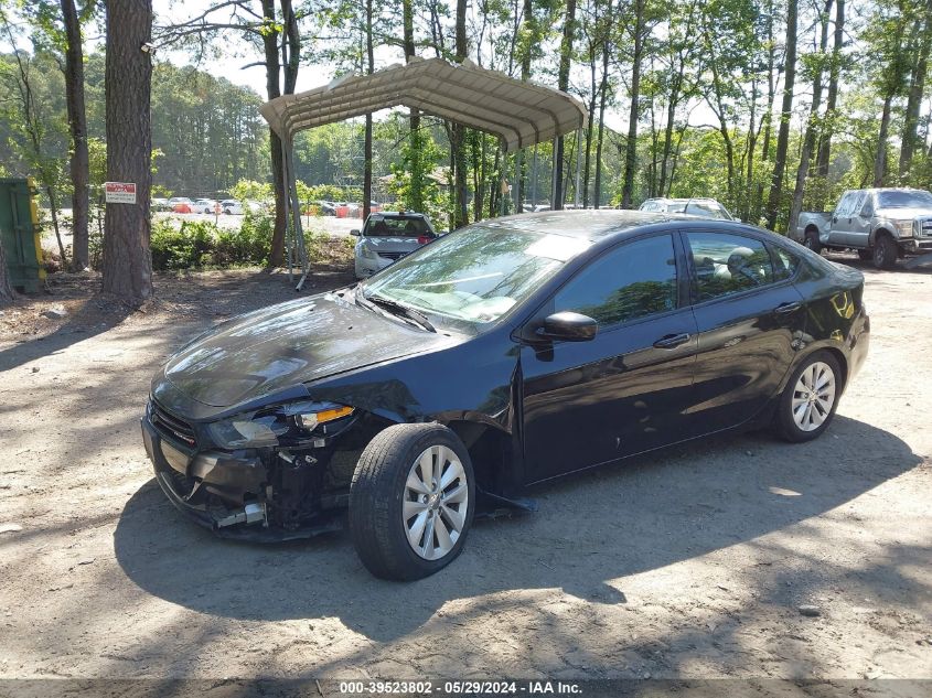 2014 Dodge Dart Sxt VIN: 1C3CDFBB1ED794482 Lot: 39523802