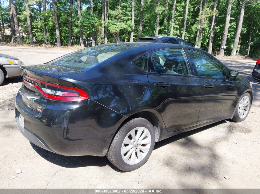 2014 Dodge Dart Sxt VIN: 1C3CDFBB1ED794482 Lot: 39523802