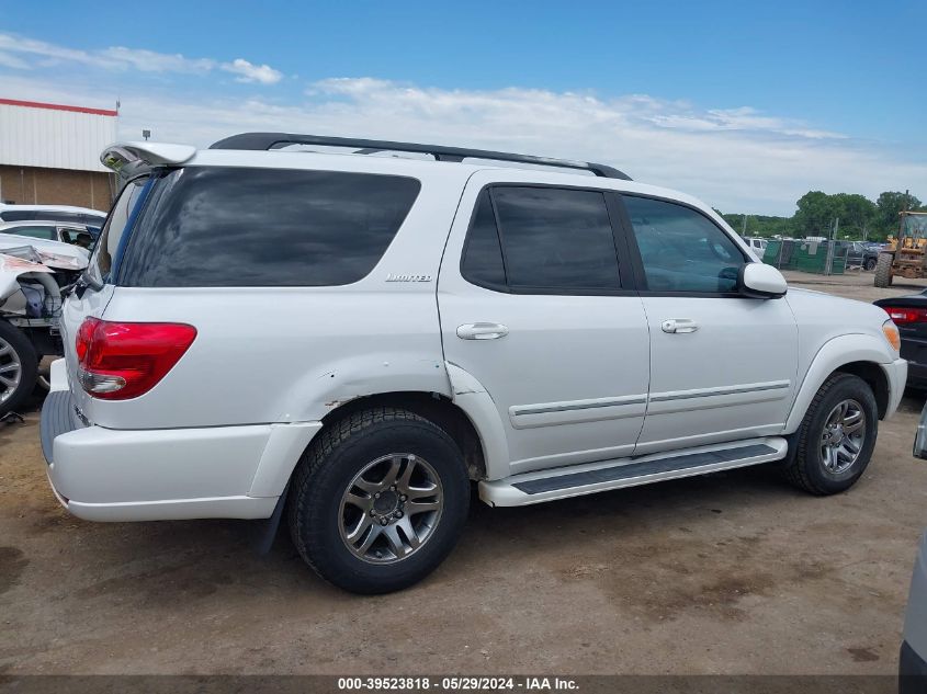 2005 Toyota Sequoia Limited V8 VIN: 5TDBT48A65S255048 Lot: 39523818