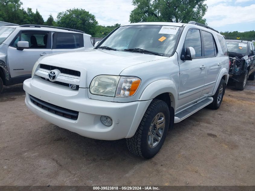 2005 Toyota Sequoia Limited V8 VIN: 5TDBT48A65S255048 Lot: 39523818