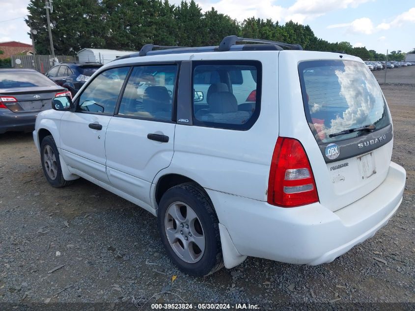 2003 Subaru Forester Xs VIN: JF1SG65683H768177 Lot: 39523824