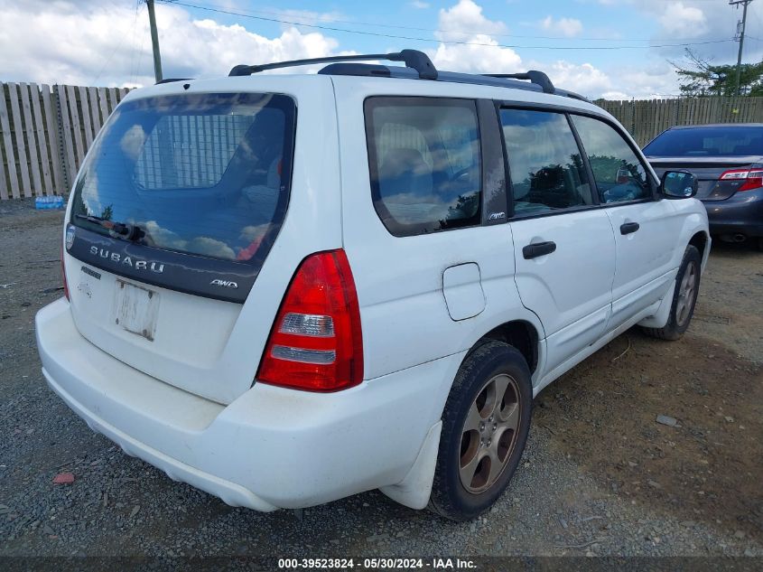 2003 Subaru Forester Xs VIN: JF1SG65683H768177 Lot: 39523824