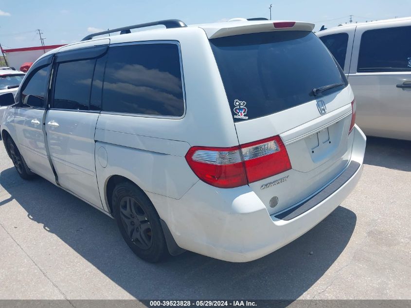 2007 Honda Odyssey Ex-L VIN: 5FNRL38777B105325 Lot: 39523828