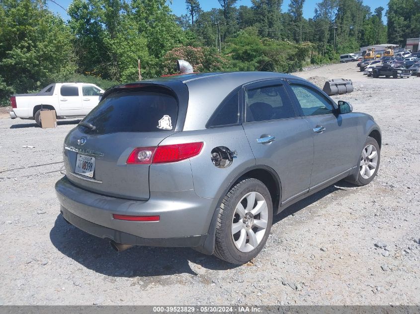 2005 Infiniti Fx35 VIN: JNRAS08U05X109045 Lot: 39523829