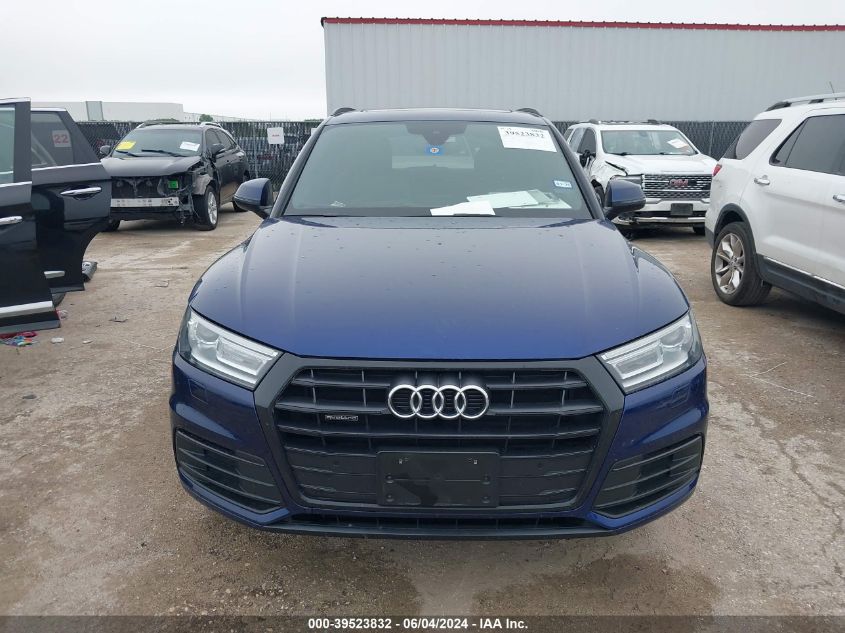 2020 Audi Q5 Premium 45 Tfsi Quattro S Tronic VIN: WA1ANAFY3L2117664 Lot: 39523832