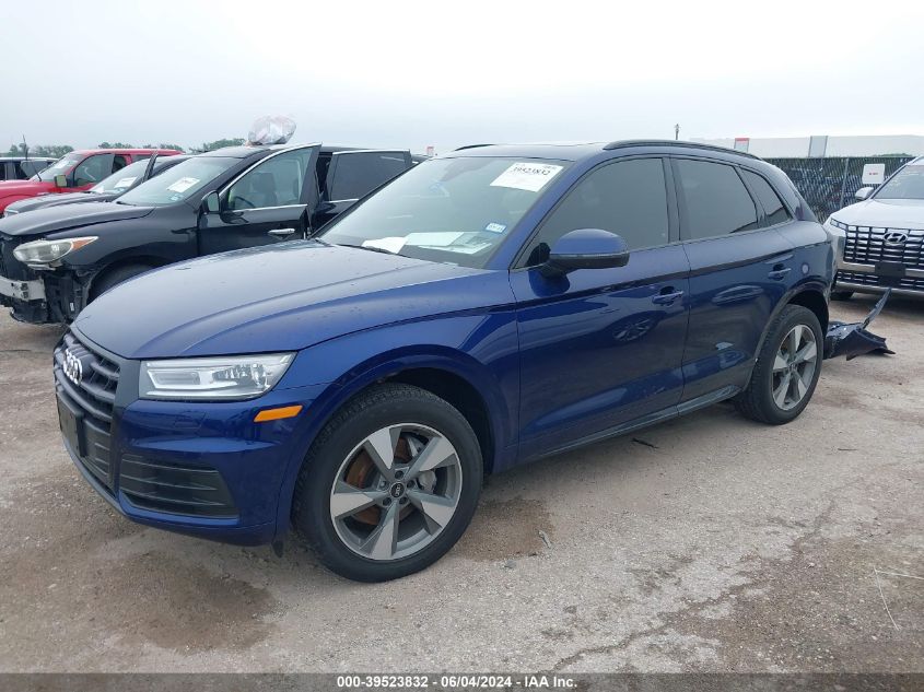 2020 Audi Q5 Premium 45 Tfsi Quattro S Tronic VIN: WA1ANAFY3L2117664 Lot: 39523832