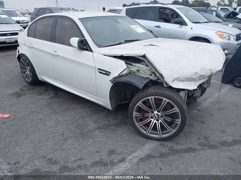 2008 BMW M3 VIN: WBSVA93518E041727 Lot: 39523833