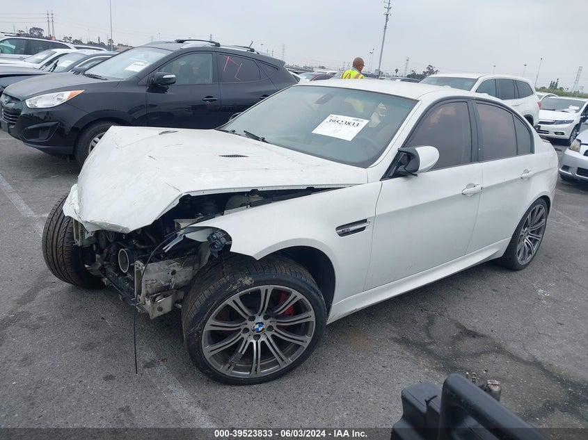 2008 BMW M3 VIN: WBSVA93518E041727 Lot: 39523833