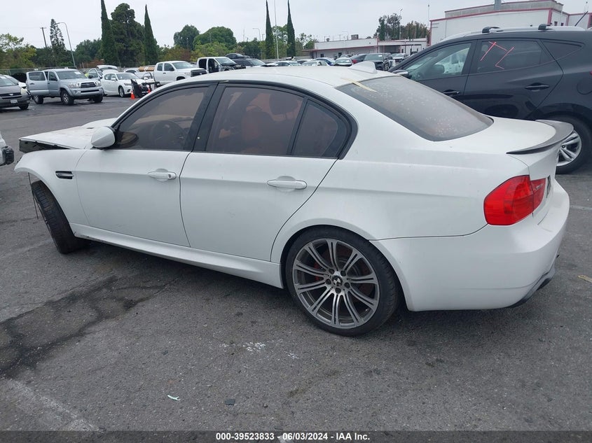 2008 BMW M3 VIN: WBSVA93518E041727 Lot: 39523833