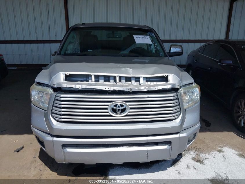 2014 Toyota Tundra Platinum 5.7L V8 VIN: 5TFAW5F1XEX334647 Lot: 39523834