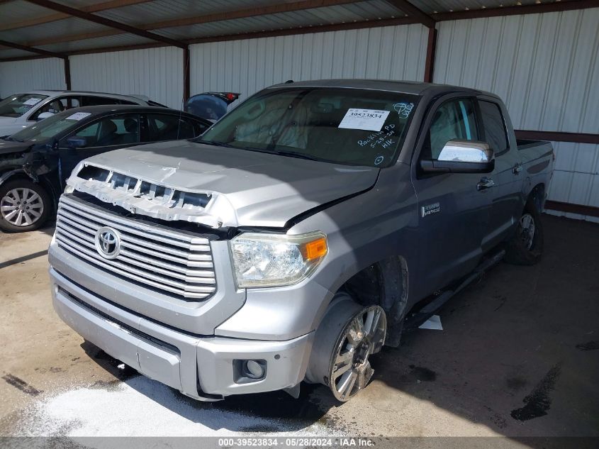 2014 Toyota Tundra Platinum 5.7L V8 VIN: 5TFAW5F1XEX334647 Lot: 39523834