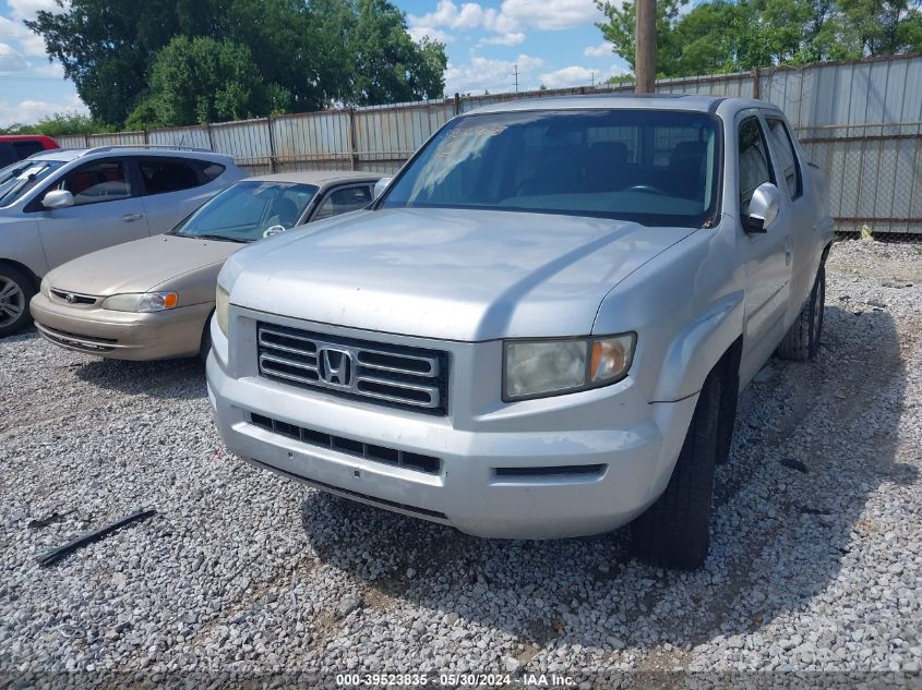 2006 Honda Ridgeline Rtl VIN: 2HJYK16586H503958 Lot: 39523835