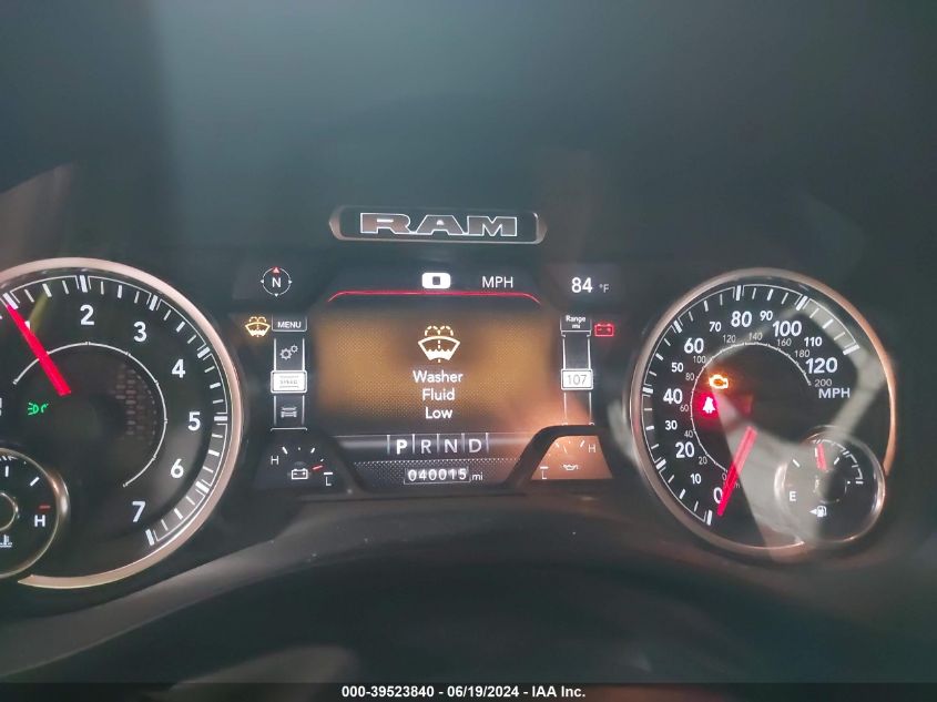 2022 Ram 1500 Big Horn 4X4 5'7 Box VIN: 1C6SRFFT7NN280939 Lot: 39523840