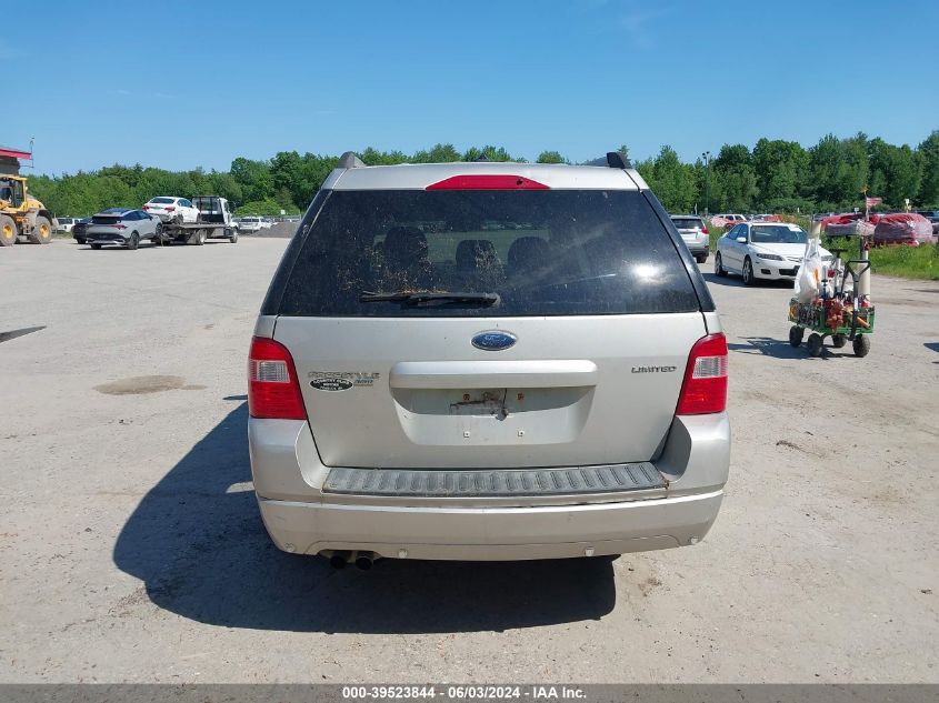 2007 Ford Freestyle Limited VIN: 1FMDK06127GA18766 Lot: 39523844