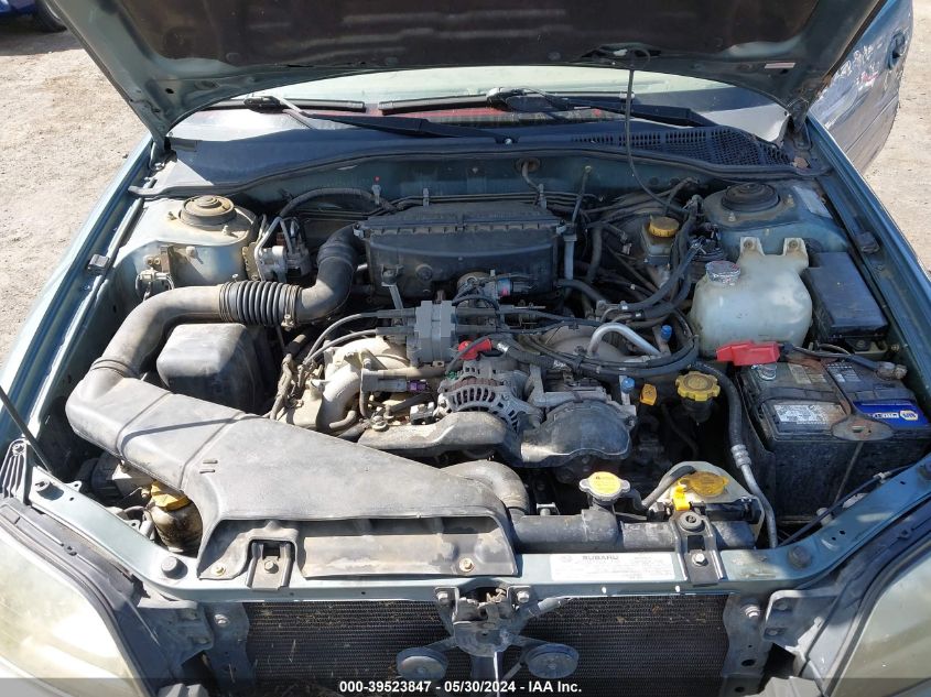 2002 Subaru Outback Limited VIN: 4S3BH686627603445 Lot: 39523847