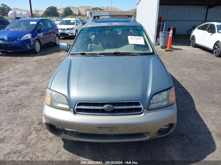 2002 Subaru Outback Limited VIN: 4S3BH686627603445 Lot: 39523847