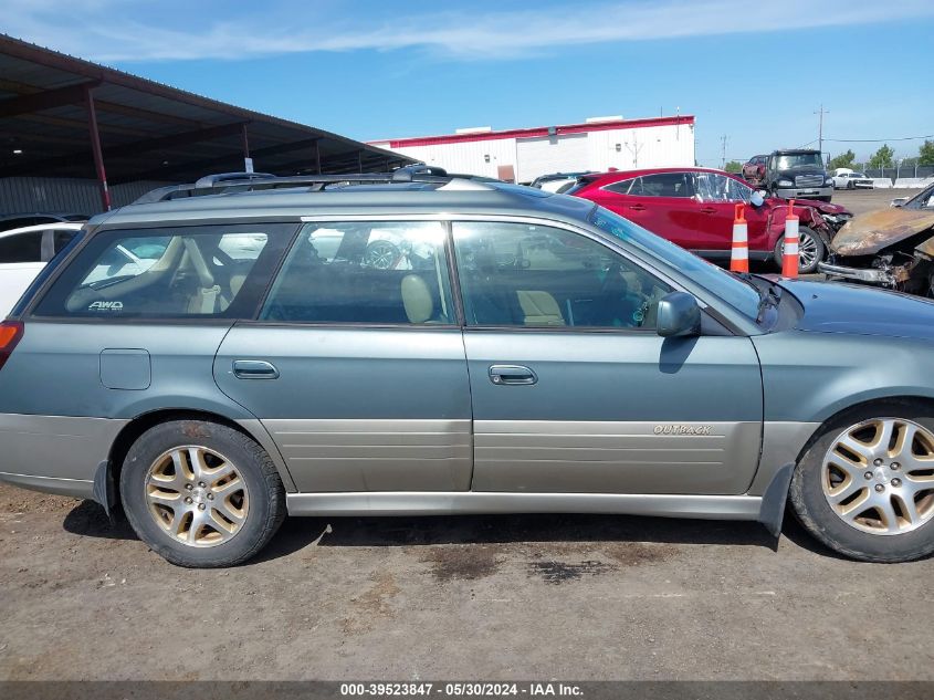 2002 Subaru Outback Limited VIN: 4S3BH686627603445 Lot: 39523847