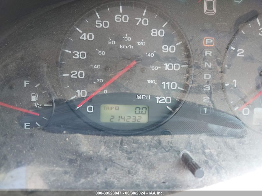 2002 Subaru Outback Limited VIN: 4S3BH686627603445 Lot: 39523847