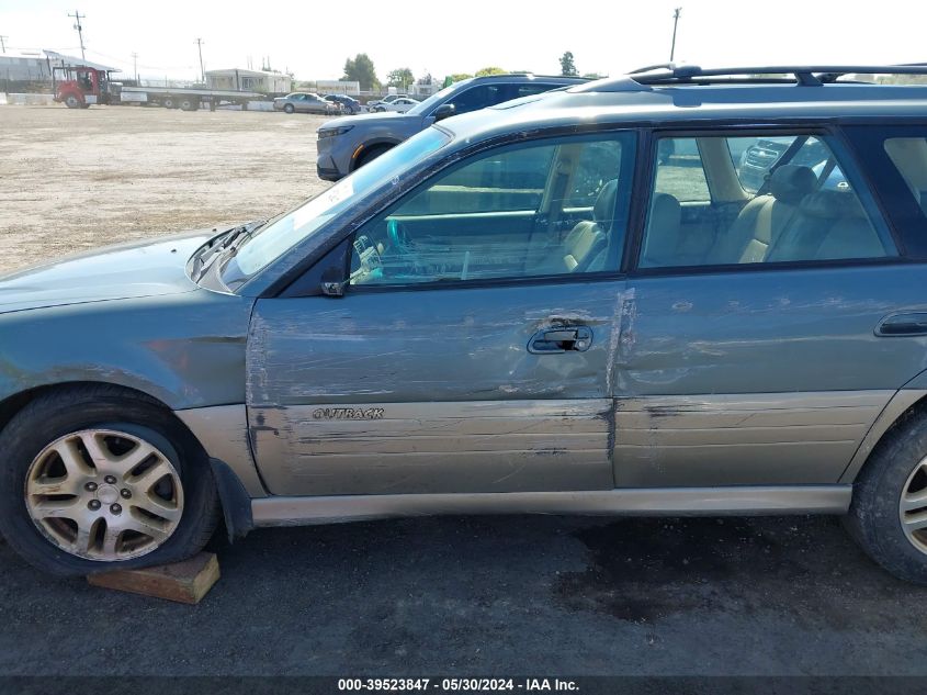 2002 Subaru Outback Limited VIN: 4S3BH686627603445 Lot: 39523847