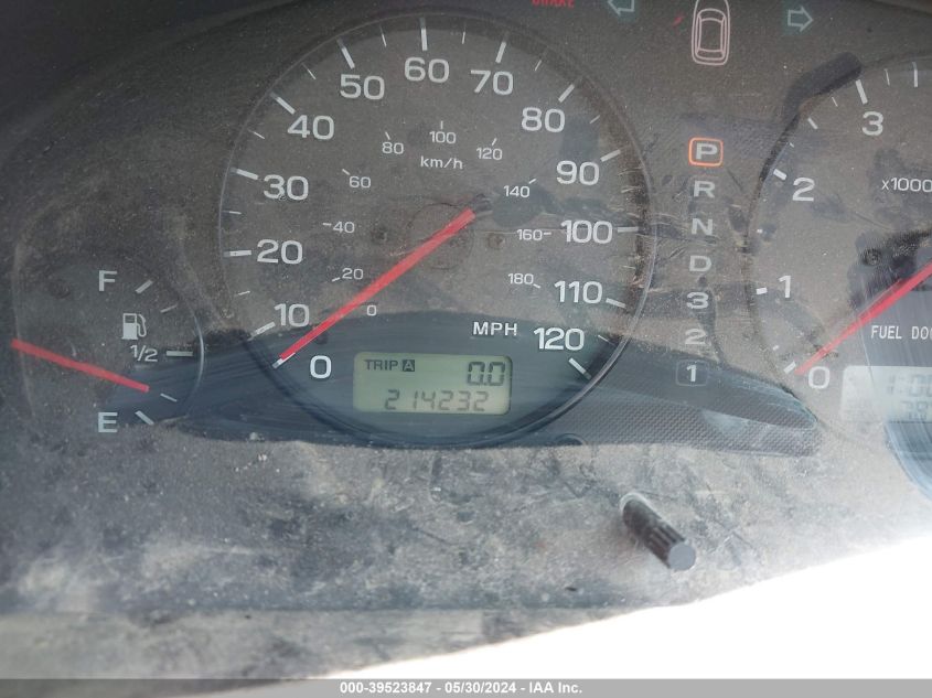 2002 Subaru Outback Limited VIN: 4S3BH686627603445 Lot: 39523847